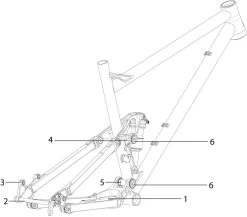 Ersatzteile Saturn 11 Rahmen