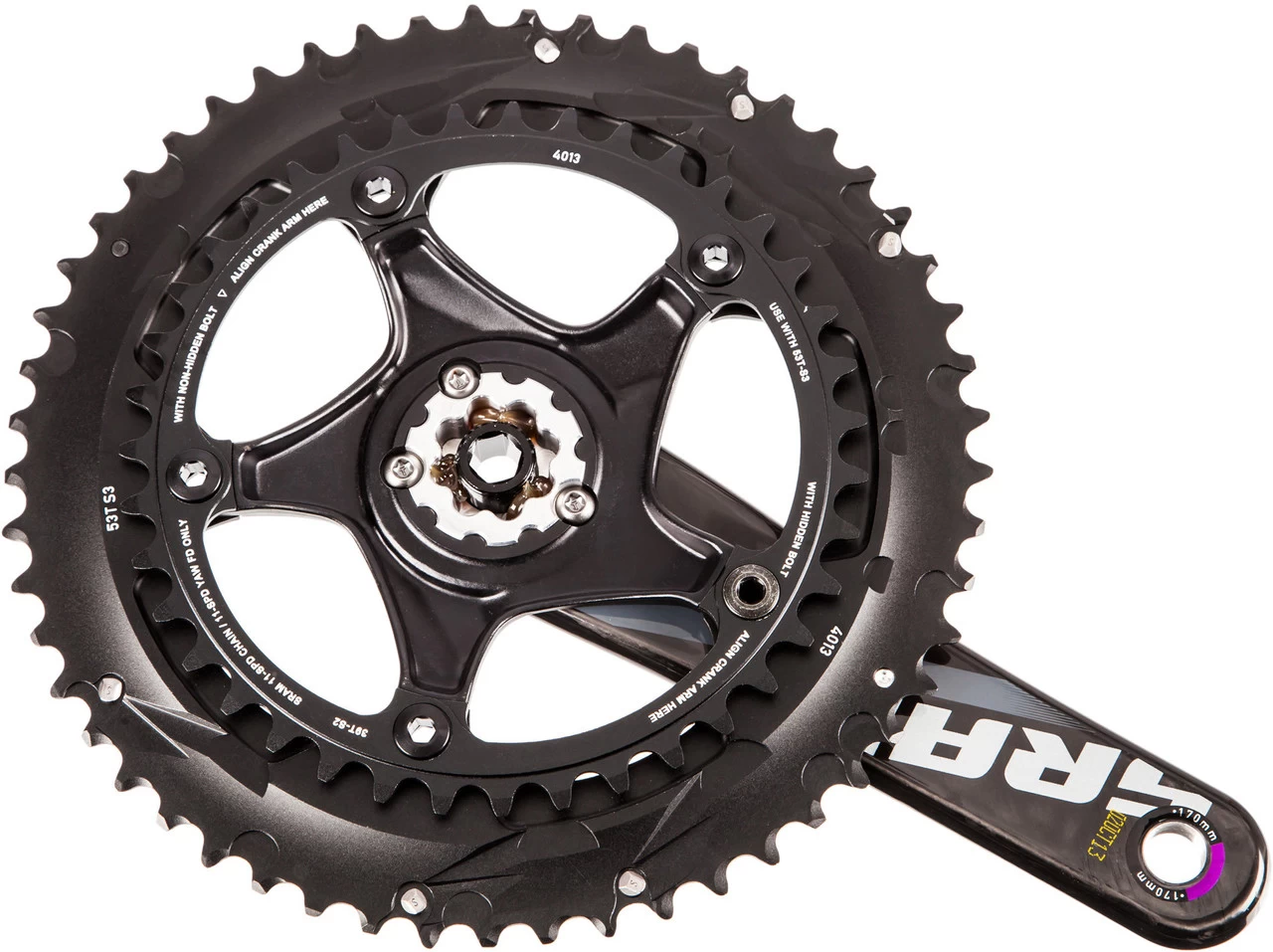 SRAM Force 22 BB30 11-fach Carbon Kurbelgarnitur – Bild 3