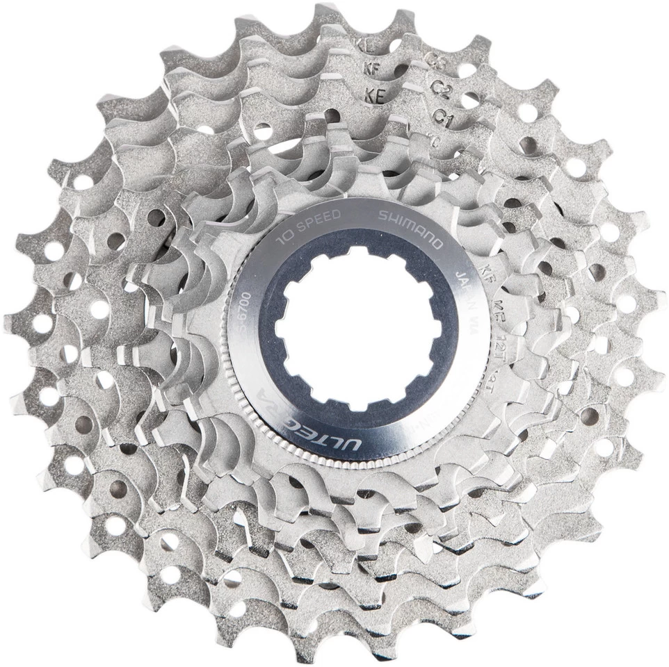 Shimano Ultegra Kassette CS-6700 + Kette CN-6701 10-fach Verschleißset – Bild 2