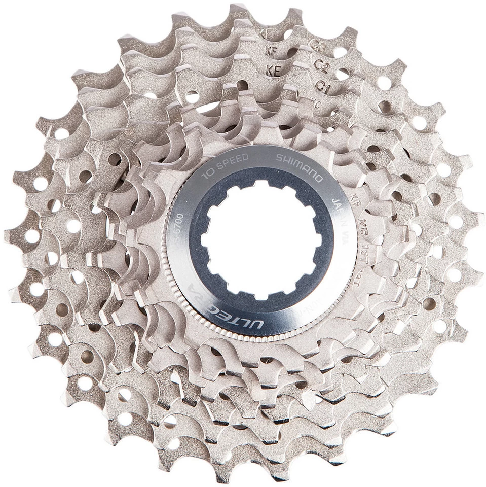 Shimano Ultegra Kassette CS-6700 + Kette CN-6701 10-fach Verschleißset – Bild 5