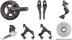 Shimano Ultegra R8000 Gruppe 2x11 34-50 Mit Direct Mount (HR Sitzstrebe)