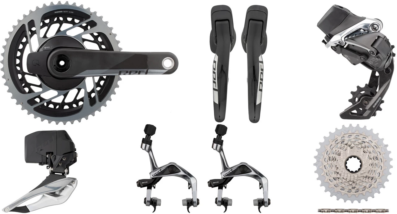 SRAM Red ETap AXS Road Powermeter Gruppe 2x12-fach 37-50