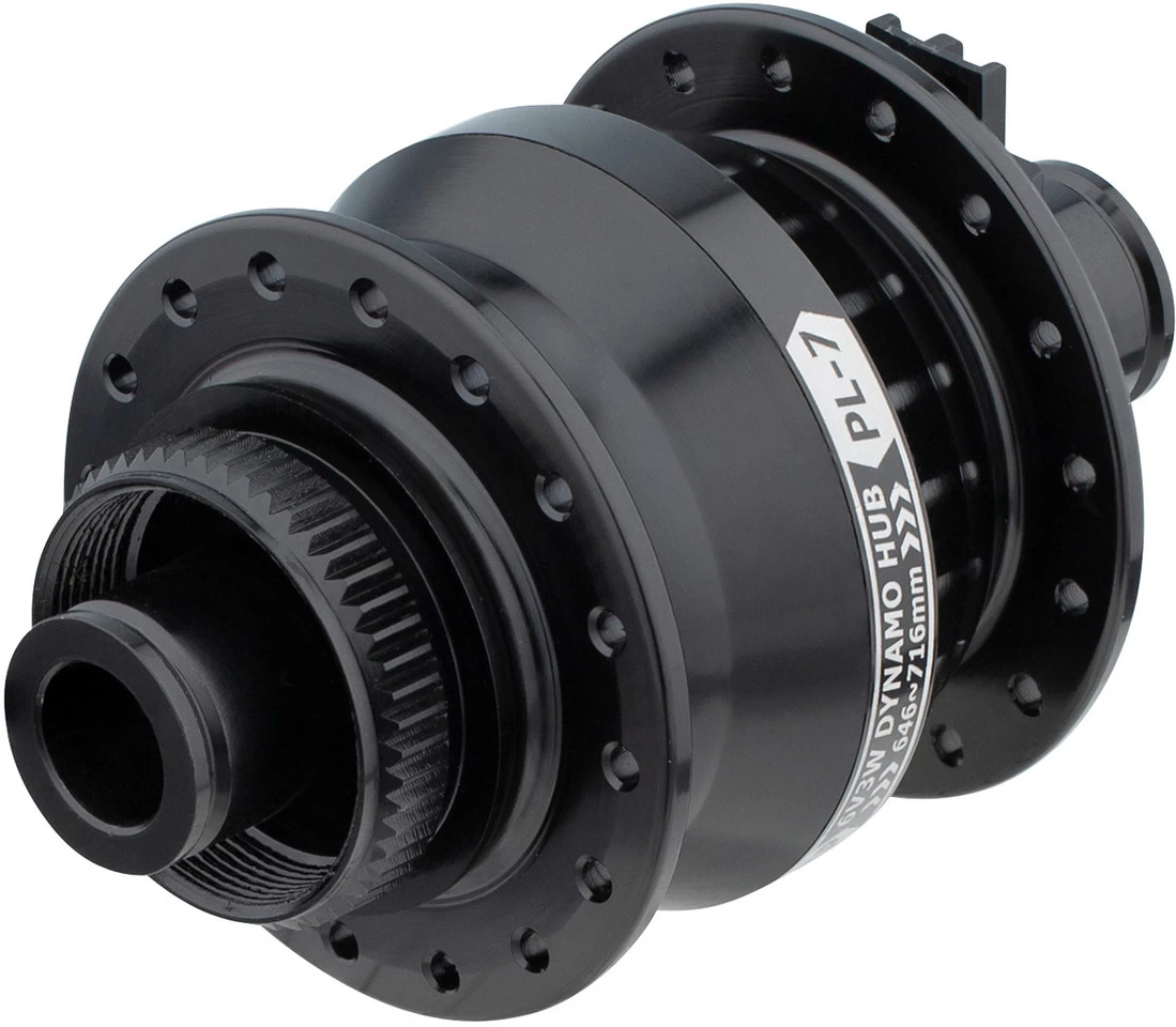 Nabendynamo PL-7 QR12 Disc Center Lock – Bild 2