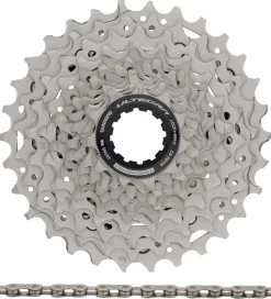 Shimano Ultegra Kassette CS-R8100 + Kette CN-M8100 12-fach Verschleißset