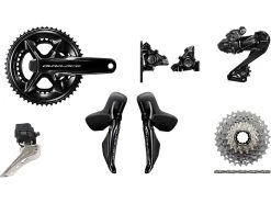 Shimano Dura-Ace Di2 R9250 Powermeter Gruppe 2x12 34-50 Mit Scheibenbremse