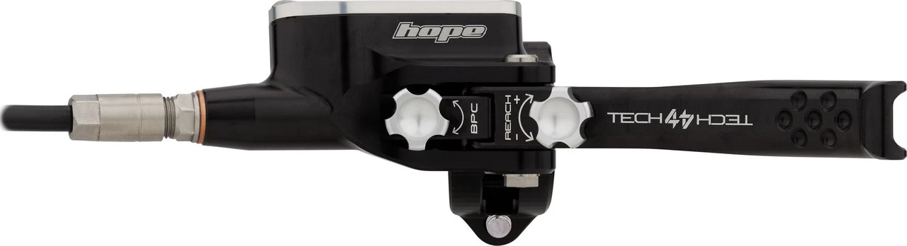 HOPE Tech 4 V4 V+h Set Scheibenbremse Mit Kunststoffleitung – Bild 4