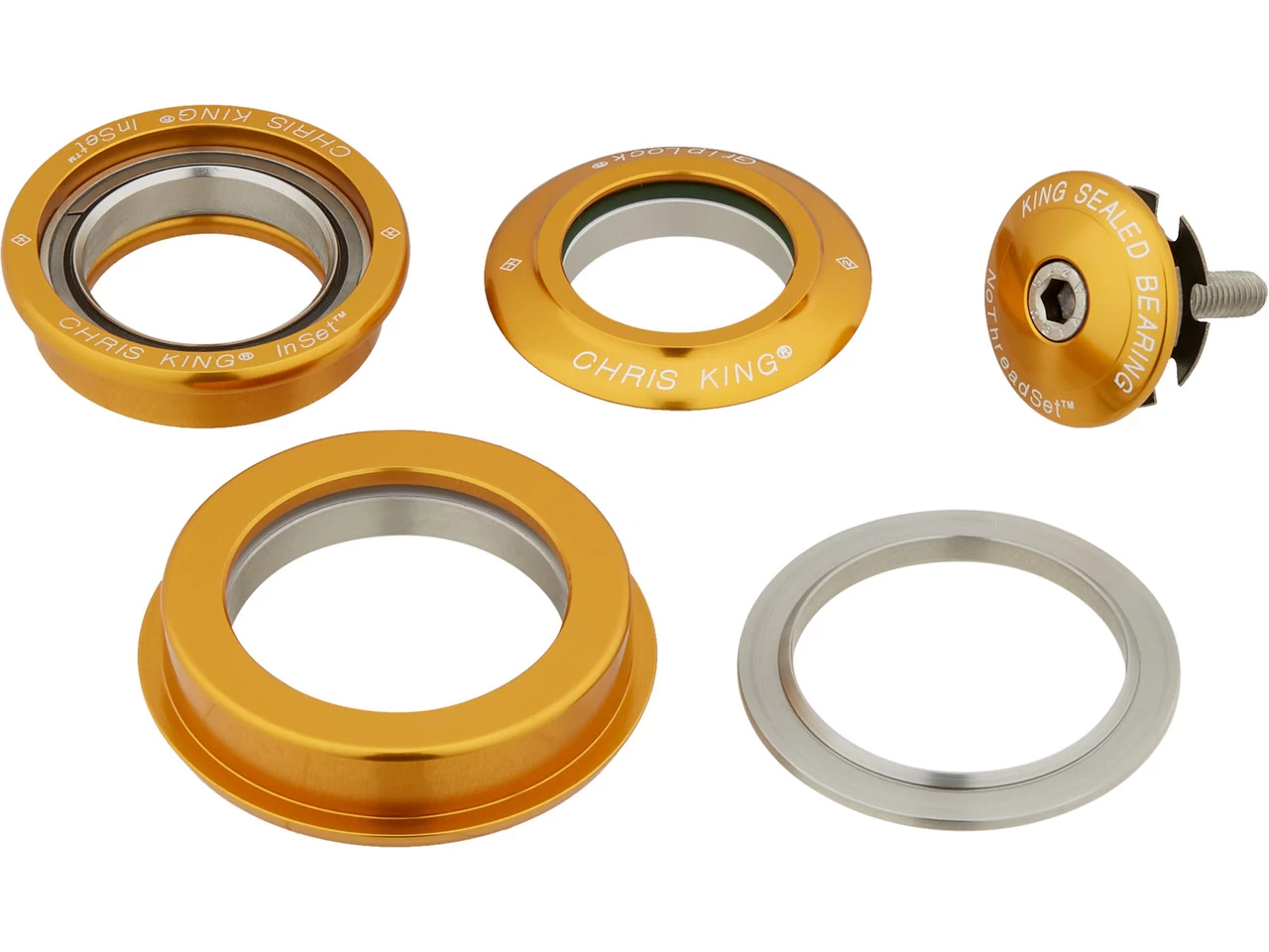 Chris-king InSet I2 ZS44/28,6 - ZS56/40 GripLock Steuersatz – Bild 10